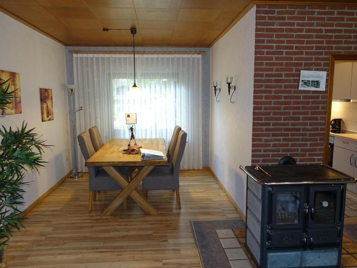 Idyllic Bungalow In Feusdorf With Forest View Bagian luar foto